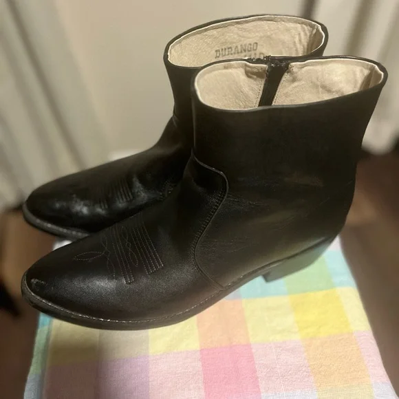 Durango Black Cowboy & Western Boots - Picture 10 of 15
